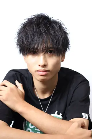 ショート パーマ メンズ Osmann Men's Hair Salon御茶ノ水神保町店【オスマン　メンズ　ヘア　サロン】所属・メンズ特化 富塚　瑠士のヘアスタイル