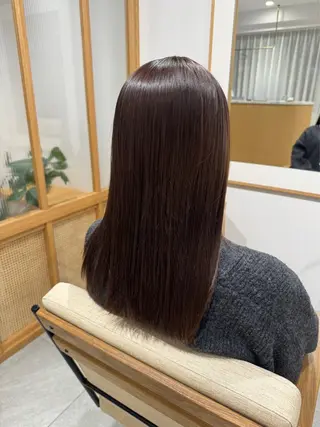 ミディアム ショート/ボブ/顔周 りレイヤー/RINAのヘアスタイル