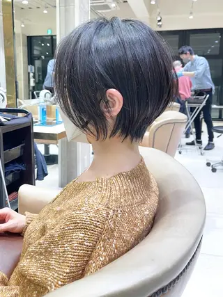 ショート カラー 西村 公孝のヘアスタイル