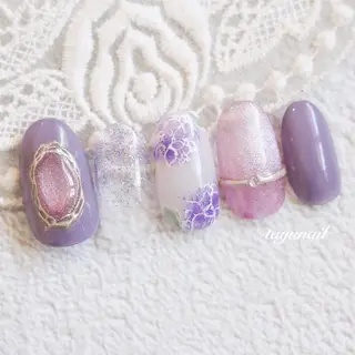 ネイル ネイルサロン・ネイルスクール たゆnail所属・ネイルサロン 【たゆnail】のネイルデザイン