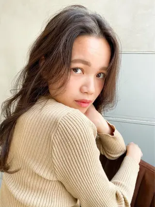 ロング カラー 髪質改善/艶髪特化 /柔らかさ/清水翔矢のヘアスタイル