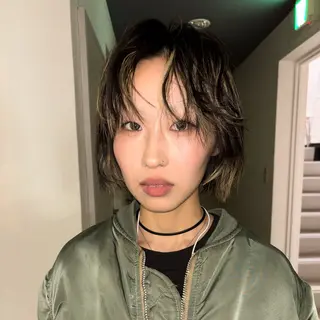 ショート カラー トレンドボブ /ミリヤのヘアスタイル