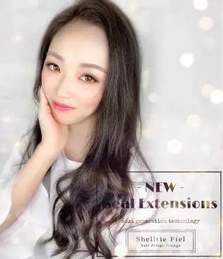 ロング Shelltie Fiel(シェルティフィエル)錦糸町所属・羽♡シールエクステ 🦋錦糸町YUKAのヘアスタイル