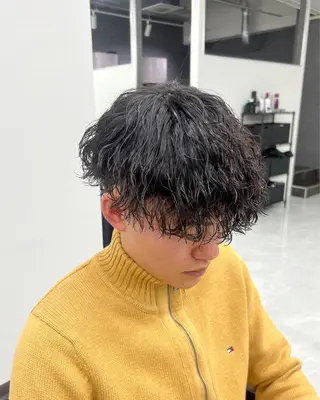 パーマ メンズ シャドウパーマ/ メンズ/KENTAのヘアスタイル