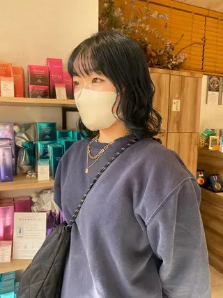 ショート カラー パーマ指名No1 /namiのヘアスタイル