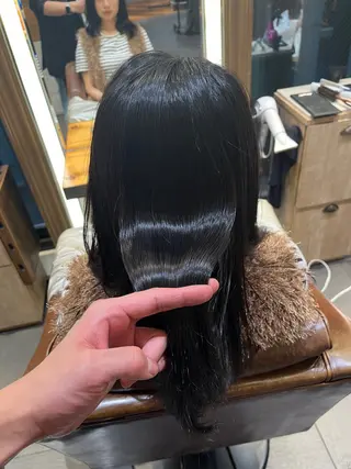 ロング カラー ミンクス銀座店所属・MINX 外山 海成/銀座のヘアスタイル