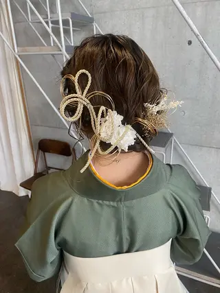 ミディアム モリモト サナのヘアスタイル