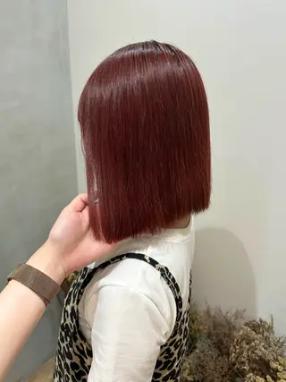 ミディアム カラー himawari♡ 柔らかいカラーのヘアスタイル