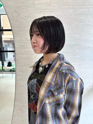 ショート ショート/ボブ kalm宮原のヘアスタイル