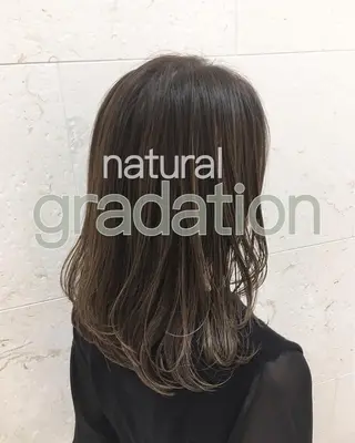 ロング カラー 斉藤 貴也のヘアスタイル