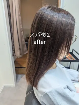 スパニスト 中川のヘアスタイル