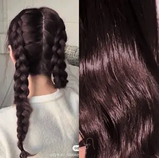 ロング カラー 韓国ヘア nanahaのヘアスタイル