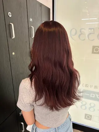 カラー .  ໋韓国カラー 純代のヘアスタイル