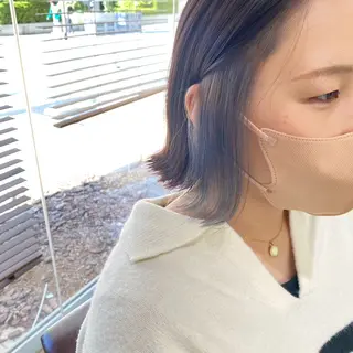 ミディアム 小村 誠也のヘアスタイル