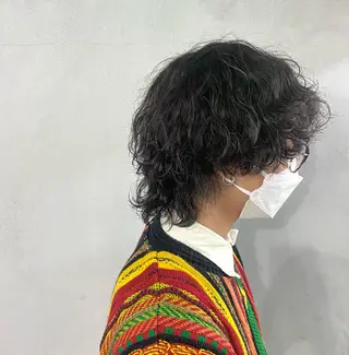 ショート パーマ メンズ #tag 佐藤璃美のヘアスタイル