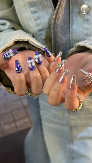 ネイル ʟᴀʙᴇʟ ᴍᴀᴍɪのネイルデザイン