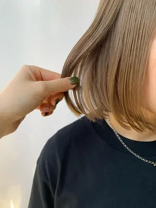 ショート カラー 🎀taro ブリーチなしカラーのヘアスタイル