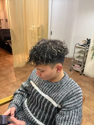 カラー パーマ メンズ E 難波店 Rei /メンズのヘアスタイル