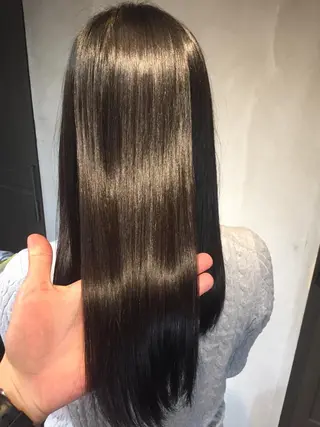 ロング 銀座/髪質改善カラー 酸性ストレート🍎のヘアスタイル