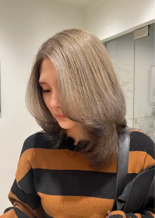 ミディアム パーマ/名古屋パーマ / コデラ ナナホのヘアスタイル