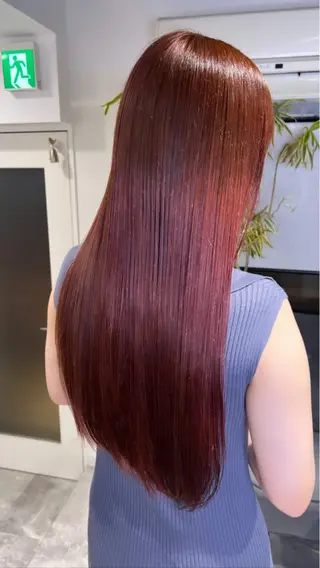 ロング カラー TOMONA👑 GiseL梅田店のヘアスタイル