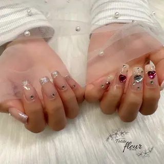 ネイル ❁⃘*。Petite fleur❁⃘*りさのネイルデザイン