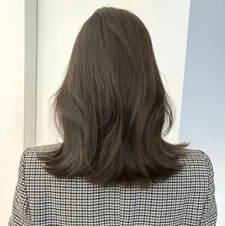 カラー FILMS Rei 透明感カラー/パーマのヘアスタイル