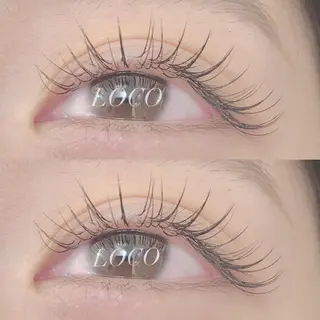 マツエク・マツパ atelier Charmemu所属・𝕋𝕆ℙアイリスト sanaeのマツエク・マツパデザイン