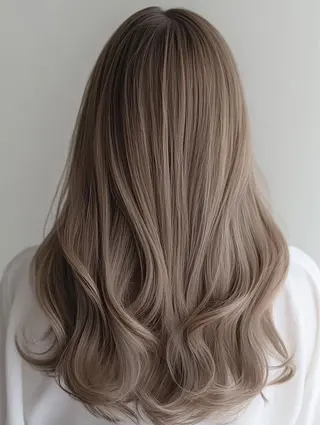 ロング カラー hair&eye LAWE.のヘアスタイル