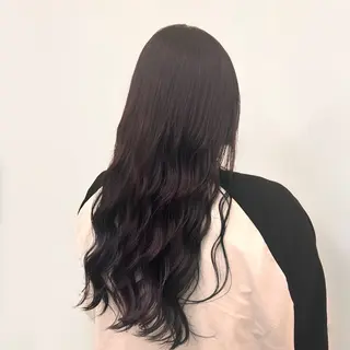 ロング カラー 【モデル募集中】りの ルネ北千住店のヘアスタイル