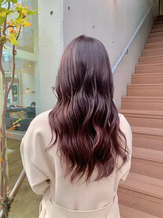 ロング 森山 佳小里/カラー /似合わせカットのヘアスタイル