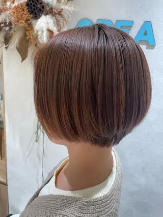 ショート レイヤー×ハイライト 🌷RINA🌷のヘアスタイル