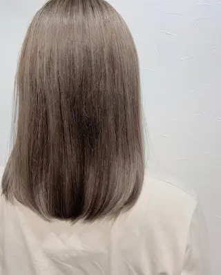 ミディアム カラー ♡ma ki♡のヘアスタイル