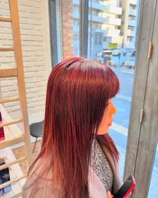 セミロング 船木 拓真のヘアスタイル