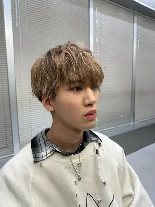 ショート 🔥メンズ/パーマ 🔥表参道/谷のヘアスタイル