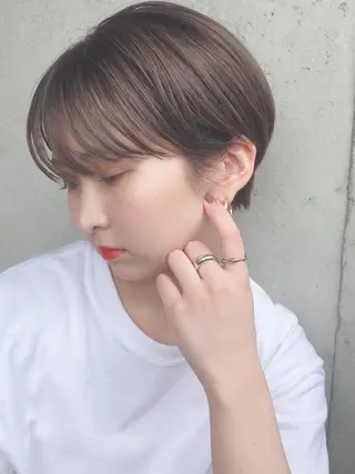 ショート カラー 🍊千葉 未来🍊店長のヘアスタイル