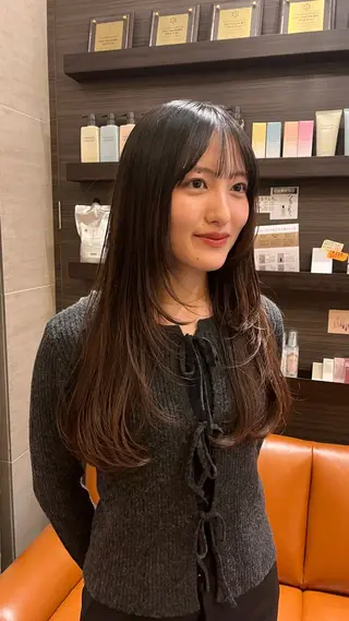 ロング 田口 なごみのヘアスタイル