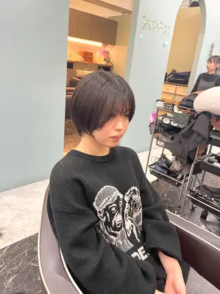 ショート 亀川蓮 Agu hairのヘアスタイル