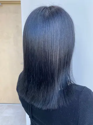 ミディアム 韓国ヘア🇰🇷竹本 優希のヘアスタイル