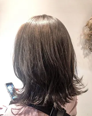 ミディアム カラー 顔まわり職人🇰🇷 韓国ヘア/KAITOのヘアスタイル