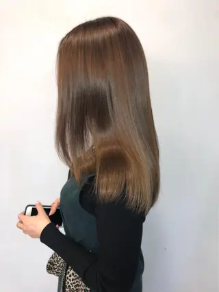 ロング 🌈透明感カラー 韓 国ヘアこうたろうのヘアスタイル