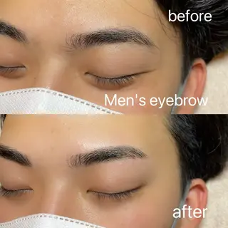 メンズ マツエク・マツパ 恵比寿まつげサロン 🎀🎧Rukaのマツエク・マツパデザイン