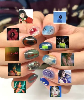 ネイル プライベートネイルサロンone nail所属・one nail 【カラフル/個性派】のネイルデザイン