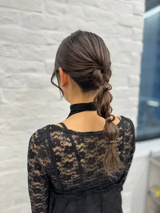 ヘアアレンジ hair&make salon vajra（バサラ）所属・外国人風ヘア🦋 小岩来望のヘアスタイル