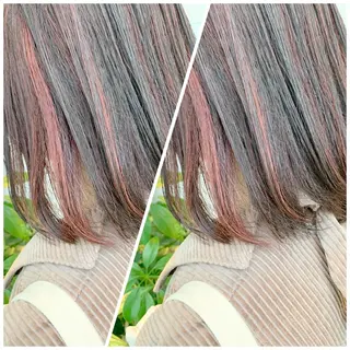 ミディアム カラー 東北No.1完全個室 💐梶谷社長のヘアスタイル