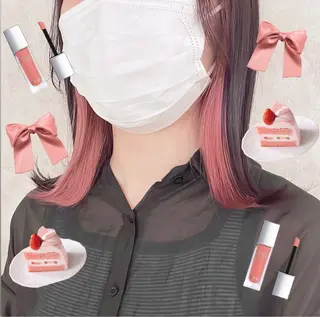 カラー 渋谷:インナーカラー ／🍒エリカ🍒のヘアスタイル