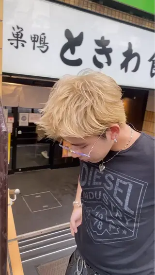 ヘアアレンジ メンズ 🌱癒しの空間🌱 エシカル　松原大将のヘアスタイル