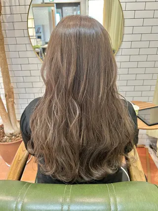 ロング カラー 石井 佑樹のヘアスタイル