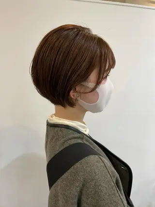ショート 大迫 江梨のヘアスタイル