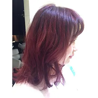 ミディアム カラー Graph. （グラフ）立川🪽✨のヘアスタイル